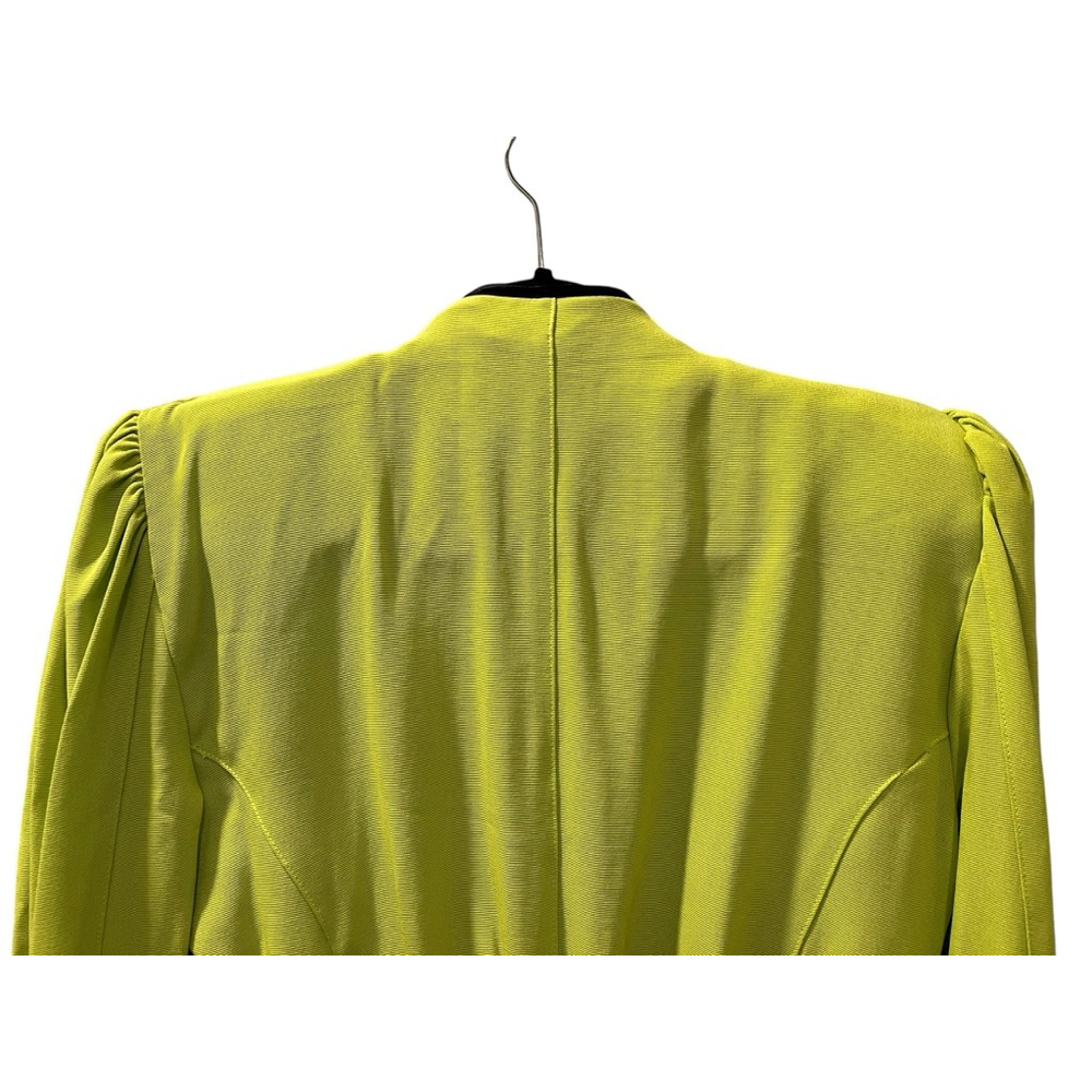 Vintage 80's Exclusive Paris Retro New Wave Button Down Shirt Size Small Green - Picture 11 of 12